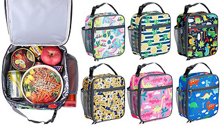 3-Compartment Insulated Lunch Bag - 6 Designs