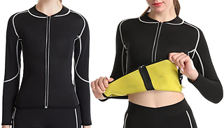Compression Waist-Training Fitness Sweatshirt - 5 Sizes
