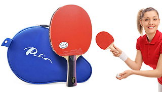 Palio 3-Star Ping Pong Bat & Case