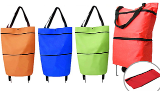 Foldable Shopping Trolley - 4 Colours
