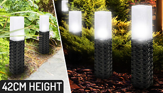 1, 2 or 4 Energy Saving Solar Rattan LED Lights