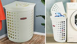 40L Curver Corner Laundry Basket