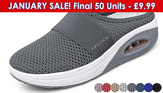 Orthopaedic Air Cushion Mesh Sliders - 8 Colours & 5 Sizes
