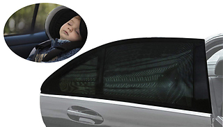 2-Pack of Car Rear UV Window Shades