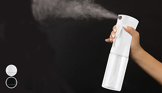 1 or 2 Ultra Fine Water Mist Spray Bottles - 2 Colours & 2 Sizes
