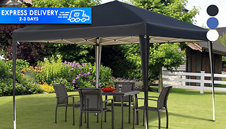 3m Pop-Up Garden Gazebo - 3 Colours!