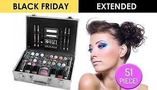 51 Piece Makeup Vanity Case