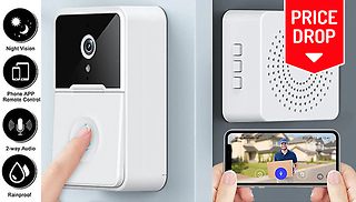 Wireless Night Vision Doorbell with Chime