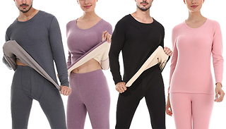 Unisex Self-Warming Thermal Leggings & Top Set - 5 Colours & 10 Sizes