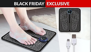 USB Rechargeable EMS Foot Massager with Optional Remote