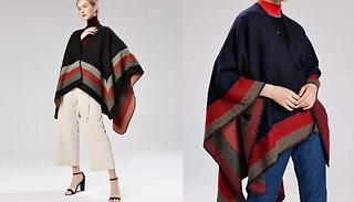 Geometric Thick Winter Warm Shawl - 6 Colours 