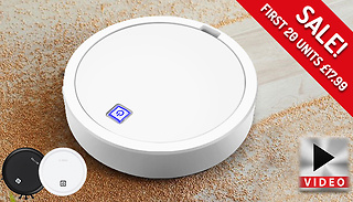 Smart Robot Vacuum Cleaner - 2 Colours