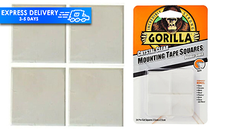 Gorilla Double Sided Mounting Tape - 4-24 Squares