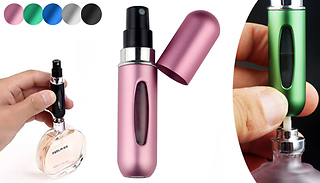 Refillable Perfume Travel Spray Bottle - 5 Colours