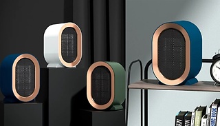 1200W Ceramic Electric Fan Heater - 3 Colours 