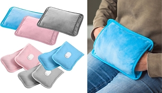 Rechargeable Electric Hot Water Bottle - 3 Colours, 2 Sizes