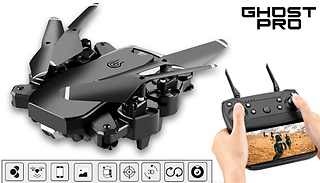 Ghost-Pro S60 Smart Wi-Fi Drone with HD Wide Angle Camera - 3 Options