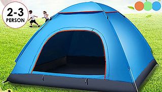 3-Person Pop-Up Portable Waterproof Camping Tent - 3 Colours
