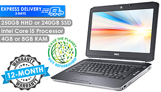 Dell Latitude E5420 i5 14.1-Inch with up to 8GB RAM 240GB SSD Storage ...