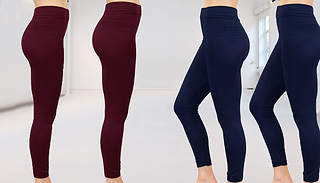 4-Pack of Fleece-Lined Leggings