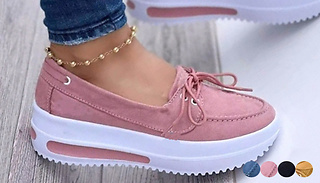 Women's Platform Loafers - 4 Colours & 5 Sizes