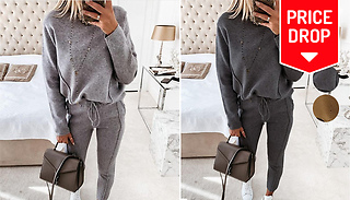 Loungewear Sweatshirt & Trouser Set - 5 Sizes & Colours!