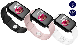 Bluetooth Smart Watch with Health Monitor - 3 Colours