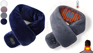 2-in-1 Electric Heated Neck Massager Scarf - 4 Colours