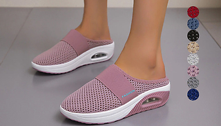 Orthopaedic Cushioned Walking Sliders - 8 Colours & 5 Sizes