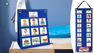 2-in-1 Visual To-Do List Schedule for Kids