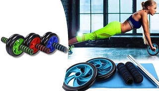 Muscle Exercise Abdominal Wheel Roller - 4 Colours 