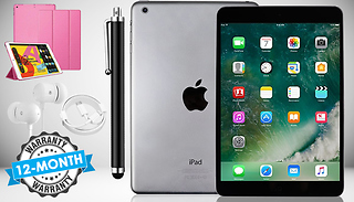 Apple iPad Mini 2 7.9-Inch Wi-Fi 16GB with Accessories Bundle - 5 Opti ...
