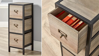 Derwent 3 Drawer Storage Stand