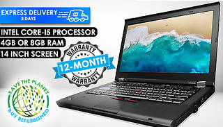 Lenovo Thinkpad T420 14-Inch Intel Core I5 Laptop - 8 Storage Options