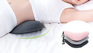 Lumbar Support Memory Foam Back Pillow - 3 Colours