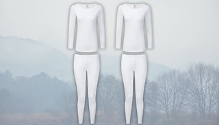 1 or 2 Thermal Long Sleeve Top & Leggings Sets - 4 Sizes