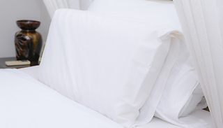 Luxury Hollowfibre Anti-Allergy Box Pillow - 1 or 2