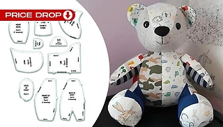 10-Piece Acrylic Template for Memory Bear! - 3 Sizes