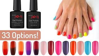 Miss Pouty Gel Polish -Thermal Colour Change Options Available!