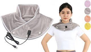 Heated Neck Wrap & Shoulder Pad - 4 Colours