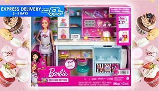20-Piece Barbie Bakery Playset 