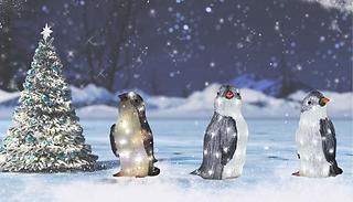 Christmas Penguin LED Lights - 3 Styles