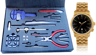 30-Piece Watch Repair Tool Set