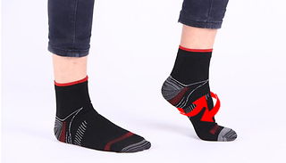 Arch Support Ankle Socks - 5 Colours & 2 Sizes