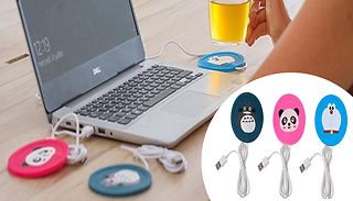USB Cup Warmer Mats - 3 Designs