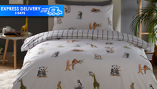 Wildlife Children's Bedding Set - 3 Sizes