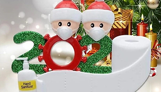 Merry Quarantinemas 2020 Christmas Tree Decoration - 5 Designs