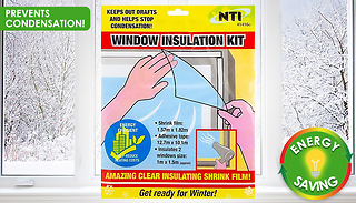 4-Pack of BreezeBlock Window Film