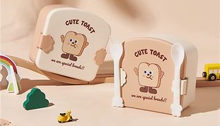 Kids Cartoon Bento Box - 2 Designs & 2 Colours 