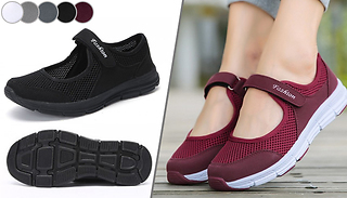 Velcro-Strap Breathable Trainers - 5 Colours & 5 Sizes